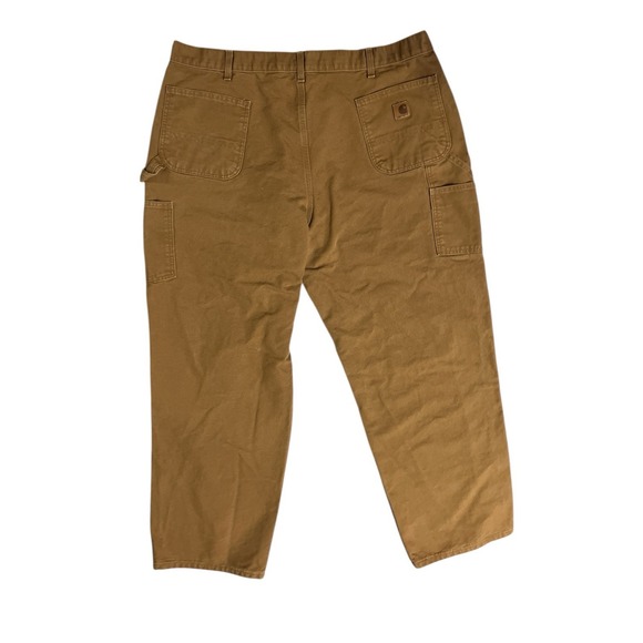 Carhartt Canvas‎ Loose Original Fit Pants B11 BRN Men's 44x32 Brown Workwear - Picture 3 of 13